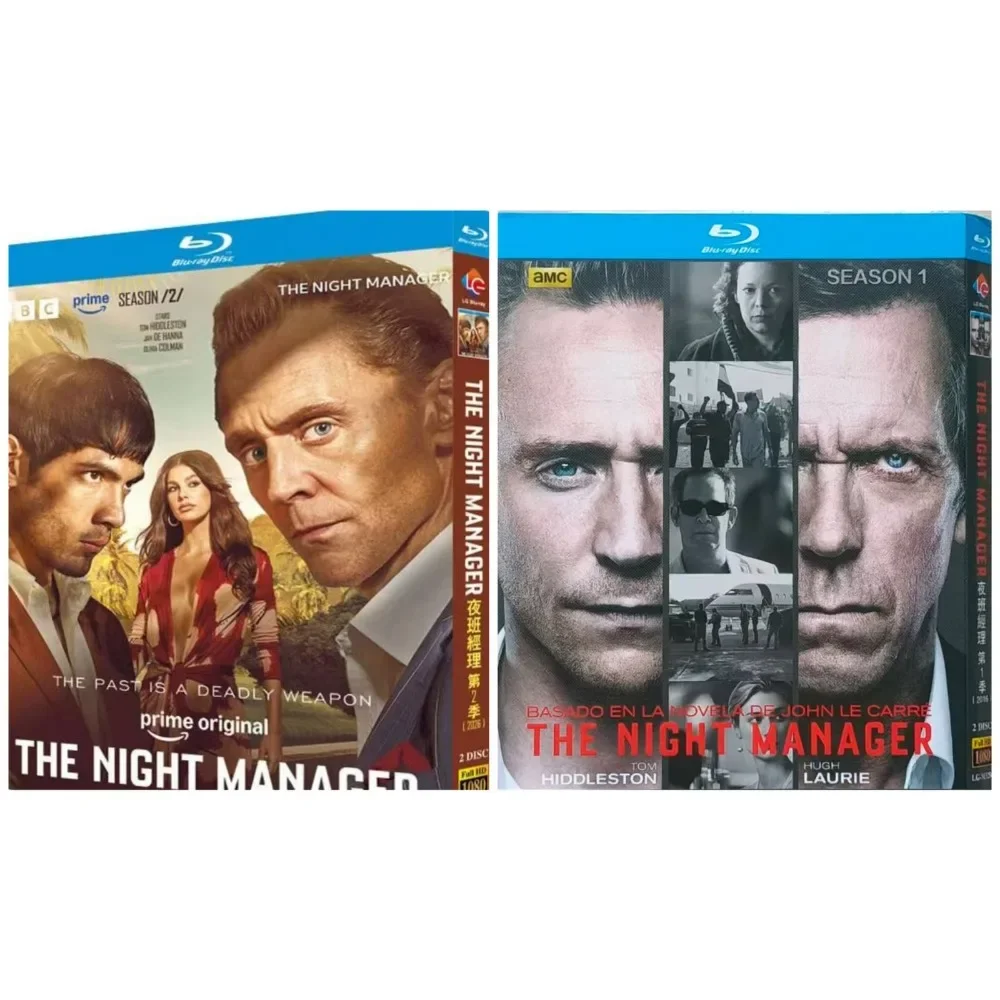 The Night Manager Season (1-2) 4-Disc New Sealed Box Set Blu-ray disc Audio: English YIHUI