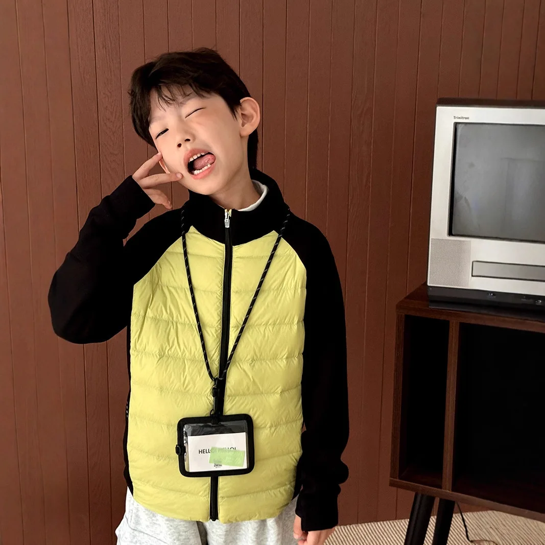 معطف شتوي بطبقة أساسية سترات خفيفة الوزن وبطانات داخلية عصرية للأولاد والبنات والأطفال متطابقة تمامًا مع المألوف