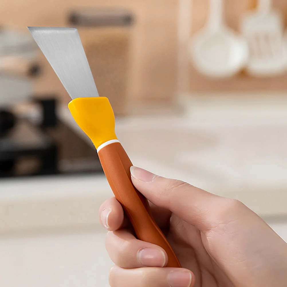 

Portable Cleaning Shovel Brush Kitchen Scrubber Stove Spatula Cooktop Scraper Fryer Cleaner Gas Griddle Window for Home