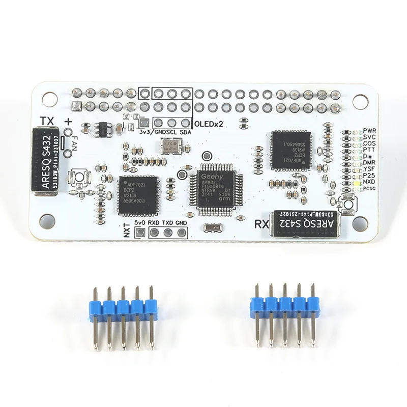 Y1UB Duplex MMDVM Board Hotspots Board Built-in Antenna Support P25 DMR YSF for RPI ZeroW, 2W, 3B+, 4B, 4B+