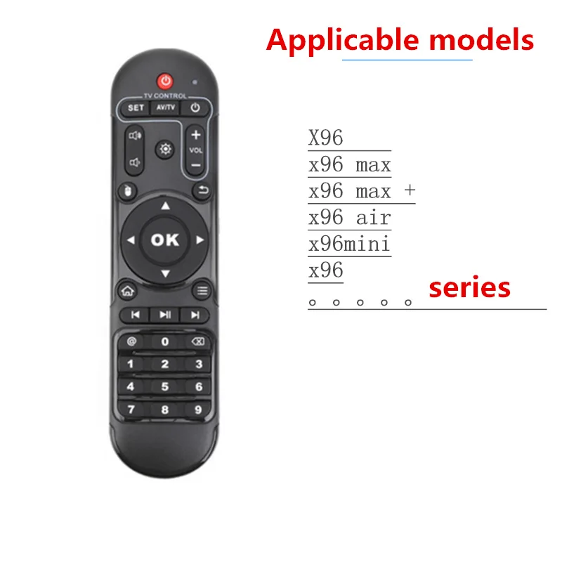 Universal Remote Control For X96 X96mini X96W Android TV Box IR Controller For Set Top Box X96Q NEXBOX A95X Android 7.1 TV Box