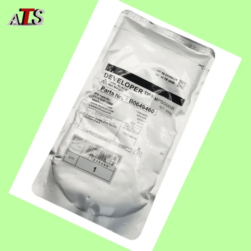 

MP5000 MP5000B Проявитель для Ricoh Aficio MP3500 MP4000 MP5000 MP4500 Черный B0649460 Проявитель 500 г