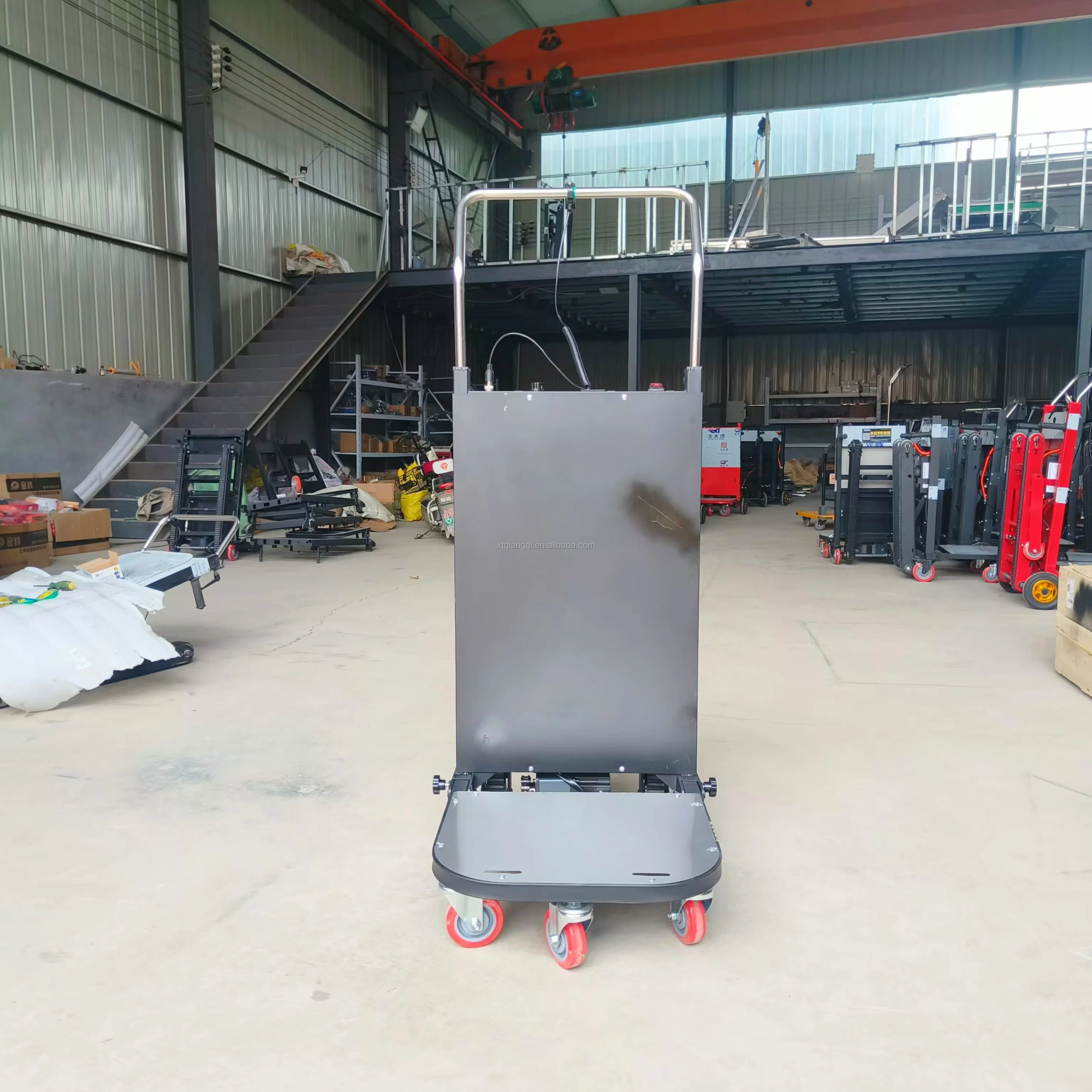 

Electric Stair Wheelchair Climber/lifter Stair Climbing Trolley Machine Roll Container Structure Wheelbarrow Trolley Cart