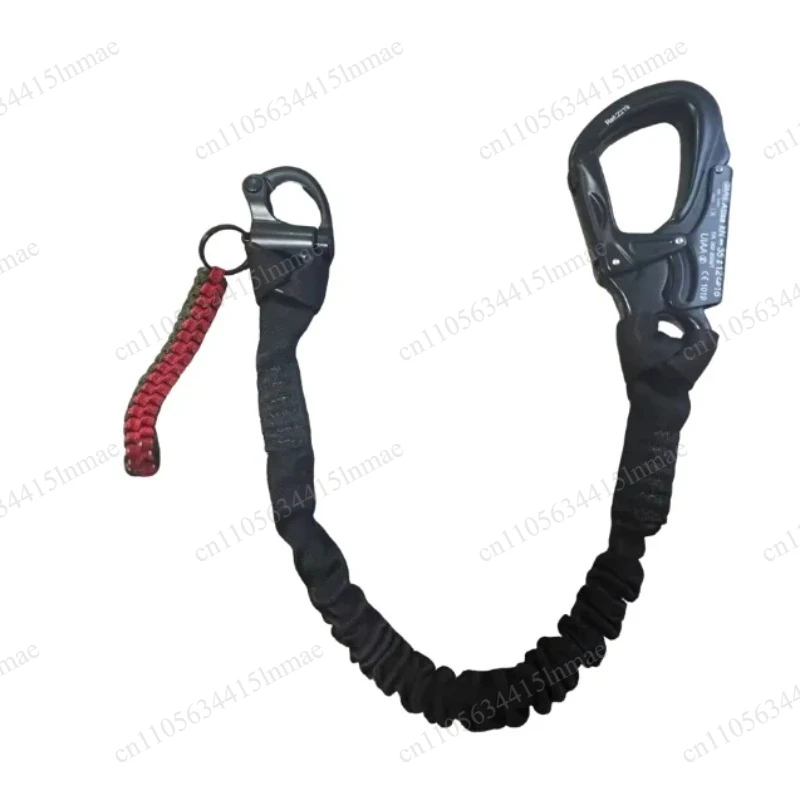 Outdoor Sports Elastic Descending Rope Double Head Quick Release Buckle Tactical Lanyard
