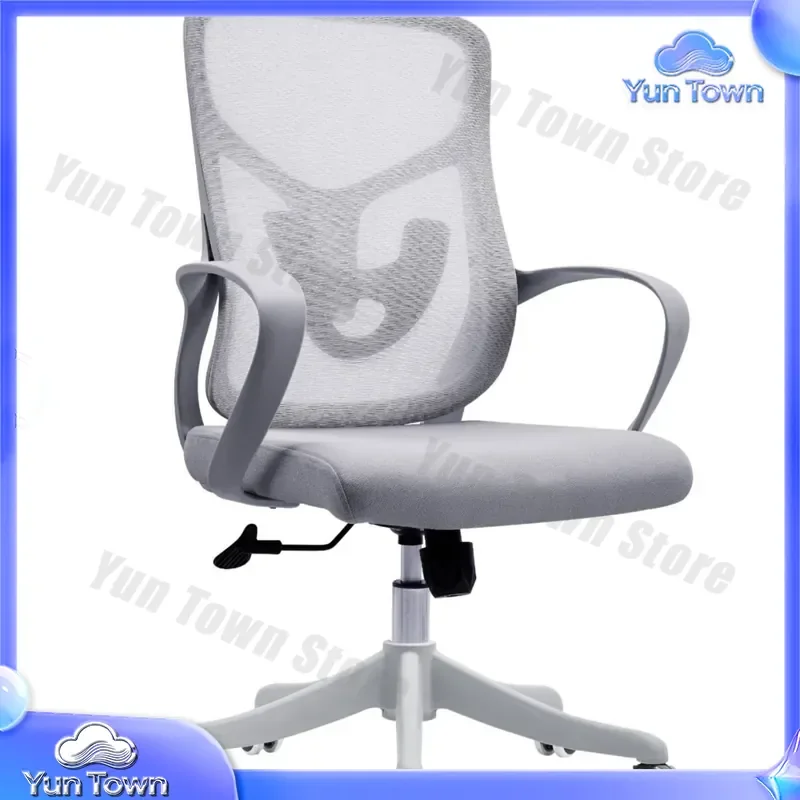 Office Chair for Home Office Computer Workstation Ergonomic Mesh Back Swivel Task Chair with Adjustable Height and Lumbar