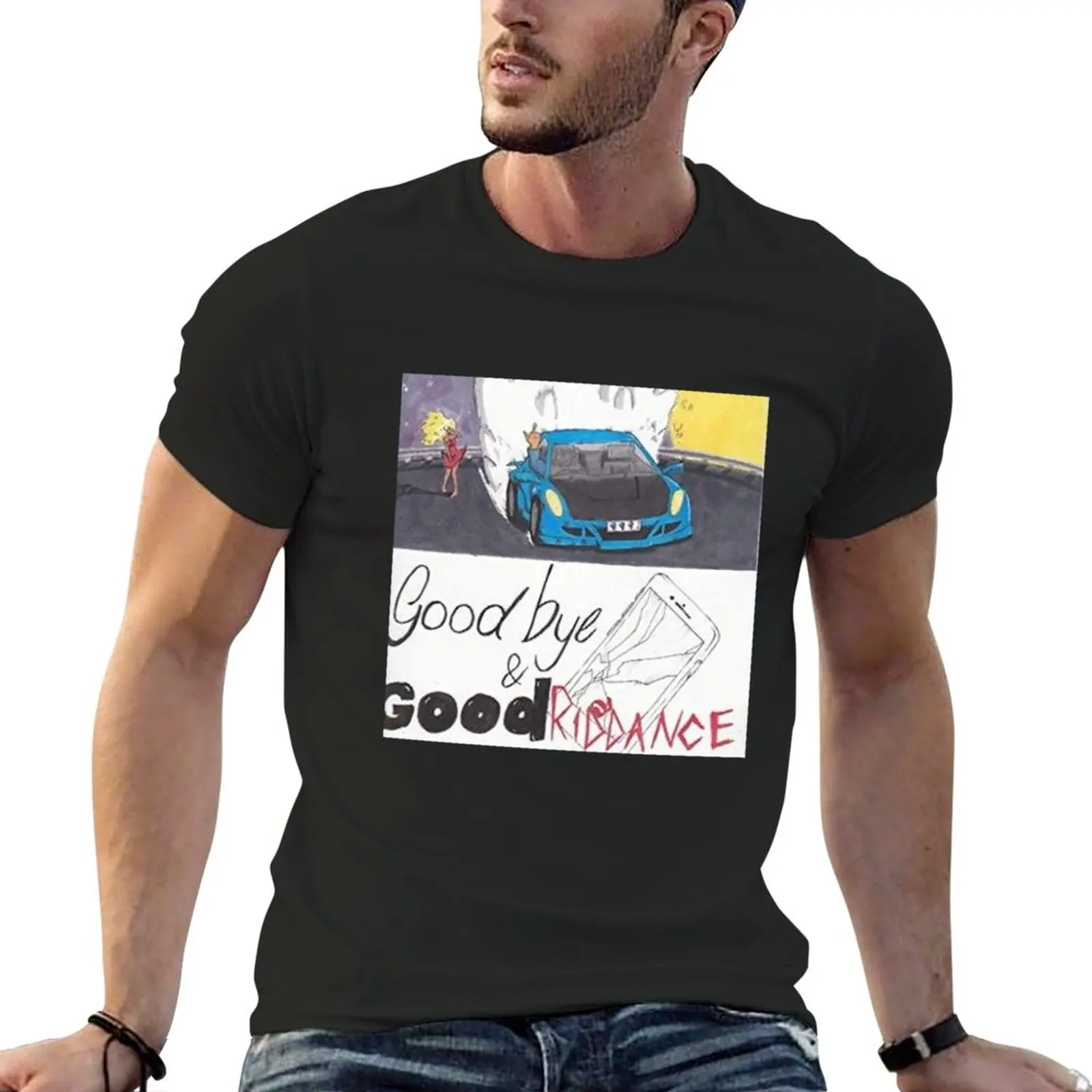 New Goodbye & Good Riddance Album Cover Art T-Shirt cute tops plain t shirts men