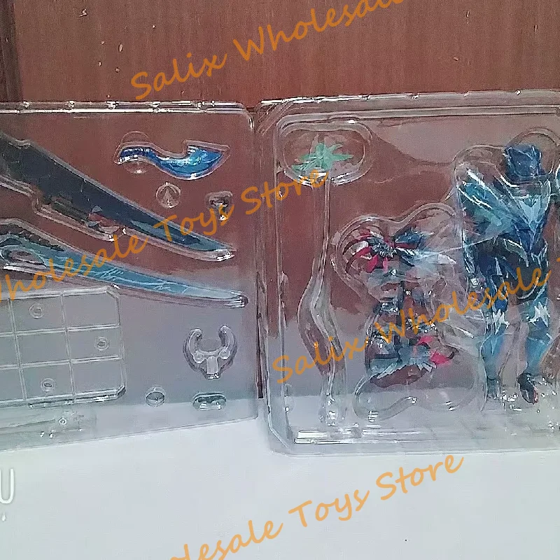 متوفر في المخزون مجموعة Kaiyodo Lunagaron Revoltech مذهلة Yamaguchi Monster Hunter Rise: Sunbreak Lunagaron مجموعة نموذج لجسم دمى هدايا