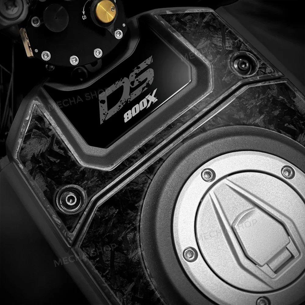 For Voge Valico DS800X Rally 2025 Fuel Tank Upper Cylinder Protection 3D Sticker DSX800 800DSX
