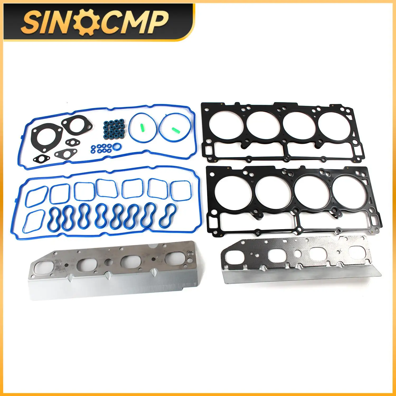 1Set Head Gasket Set VIN T 2 For 09-15 Chrysler Dodge Jeep Ram 5.7L HEMI V8 OHV MLS Automotive Professional Parts