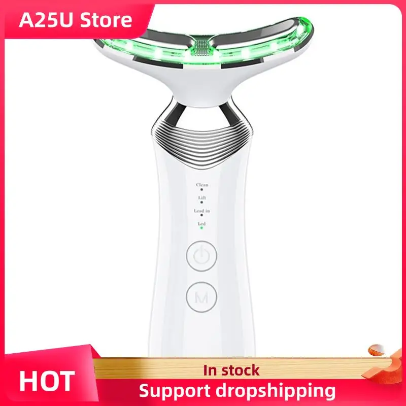 A25U جهاز تدليك عنق الرحم جهاز تجميل الرقبة متعدد الوظائف مدلك الرقبة وجهاز إزالة الطي الأنفي