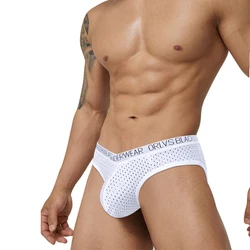 ORLVS Male Boxers Sexy Underwear Men Boxers Cotton Comfortable Panties Men Male Underwear Men Boxer Underwear Sexy Penis Pouch