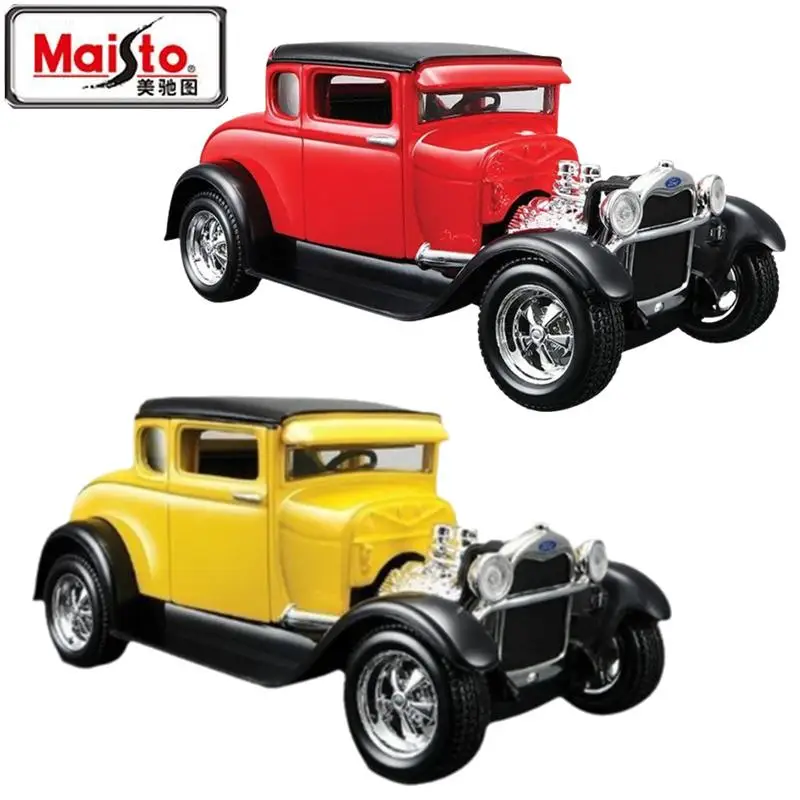 Maisto Original Genuine 1/24 Ford vintage car replica alloy collector's ornament Finished product Die-cast Model Toy