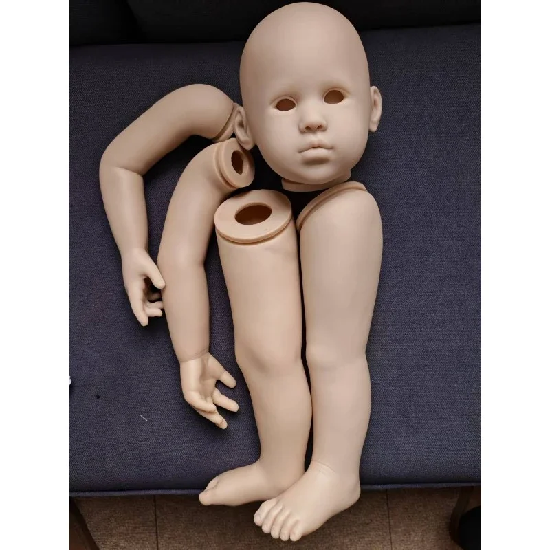 32inch Reborn Baby Doll By Sigrid Bock Unpainted Kit Fresh Color Lifelike with COA with Cloth Body - view 3
