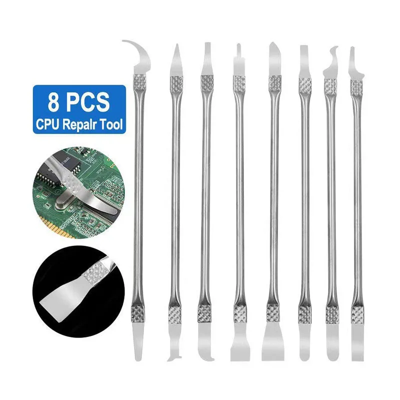 8 in 1 CPU Repair tool Multifunctional CPU Pry Knife Mobile Phone Computer Chip Disassembly Electronics Repair Tools