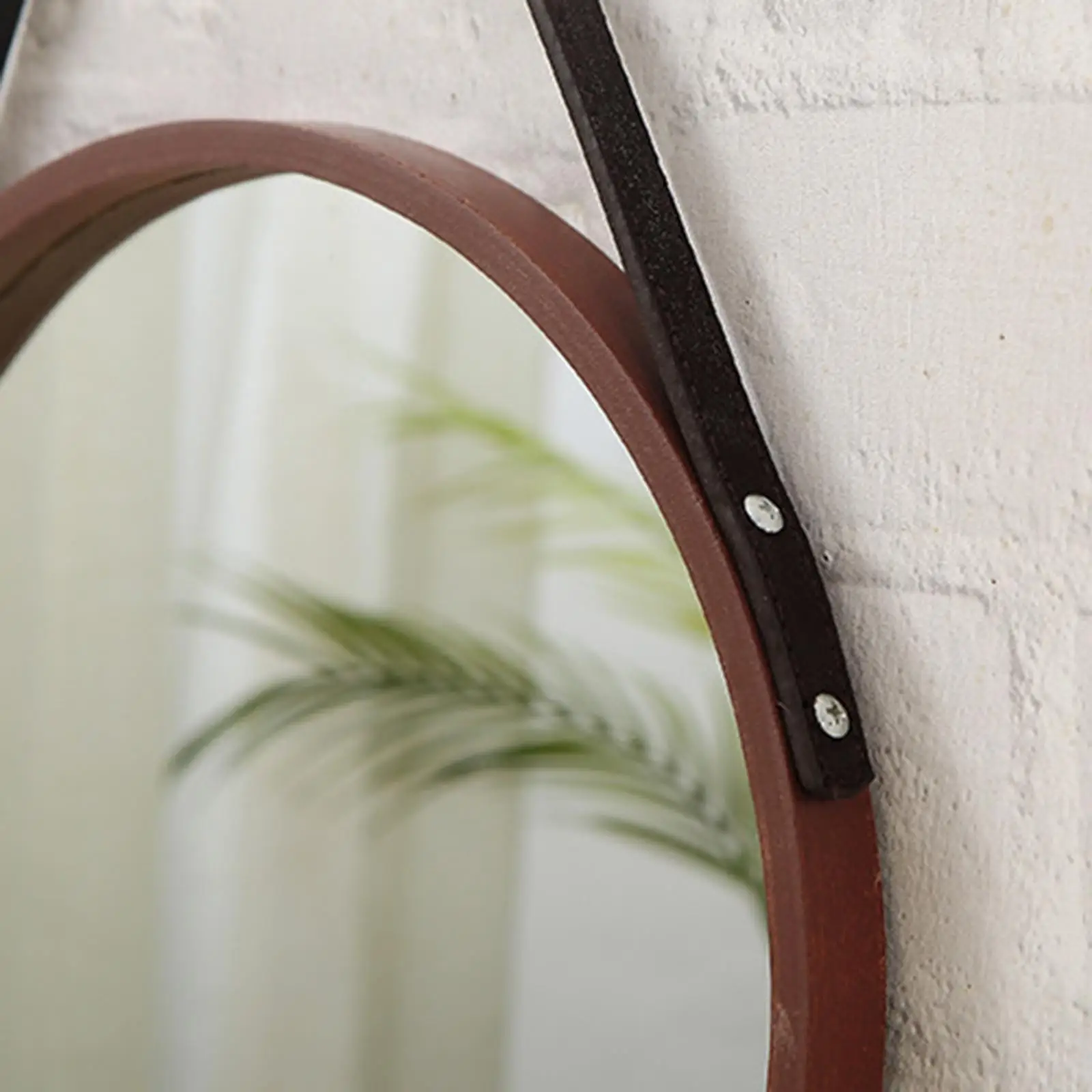 Hanging Mirror Wall Mount Makeup Mirror for Dresser Living Room Toilet Dorm