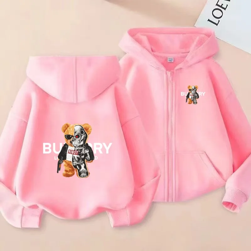 

Весна/осень 2025 г., детский свитшот для детей от 3 до 12 лет, уличная толстовка в стиле хип-хоп, детское удобное пальто на молнии с длинными рукавами для девочек и мальчиков