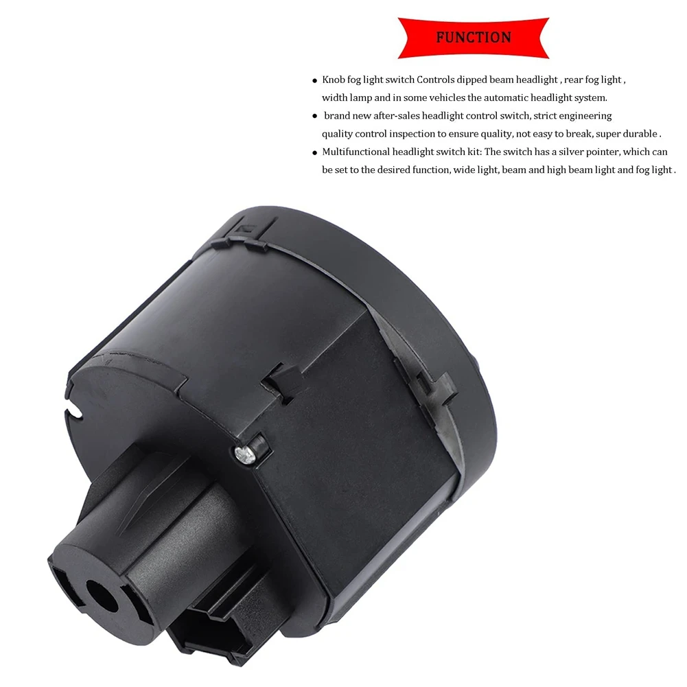 

A54K-для VW Golf MK5 MK6 Passat B6 Jetta 5 6, переключатель управления фарами, ручка противотуманных фар для Touran Caddy 1K0941431BB для Ttiguan