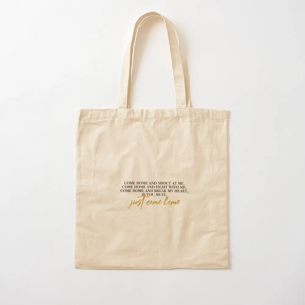 

just come home gold Tote Bag sacs de shopping ecological bags Canvas Tote Bag