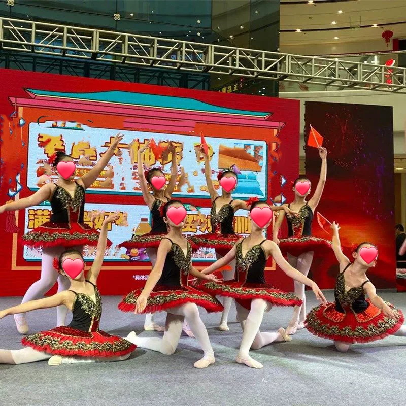 ملابس رقص رداء رقص الباليه الأم الاطفال ملابس الصيف الفتيات الباليه Vestidos راقصة الباليه النساء فستان توتو الأسرة مطابقة الزي