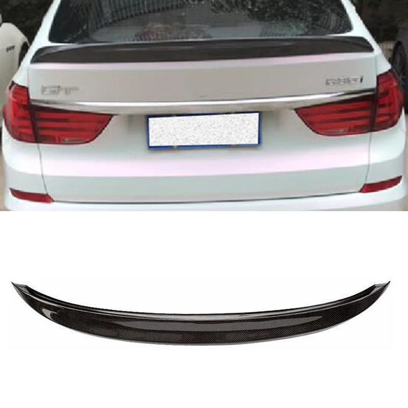 

Для BMW 5 серии GT F07 Спойлер из настоящего углеродного волокна Аксессуары для багажника автомобиля Заднее крыло Хвостовое крыло Ремонт BMW5 Кузовный комплект AC Стиль 2009-13