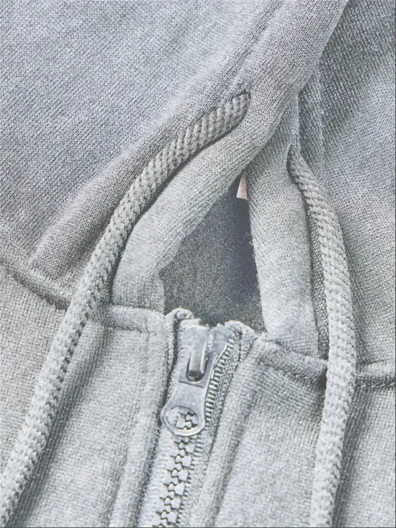 سويت شيرت بغطاء للرأس بشعار مخصص للرجال - طباعة شعار ized، نمط سترة بسحاب كامل، مزيج بوليستر قابل للغسل في الغسالة، شتاء #5