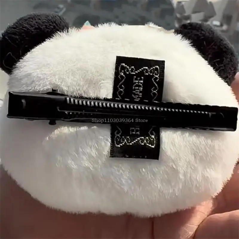 

Fashionable Panda Hair Clip Creative Pattern Hairclip Christmas Children Hairpin
