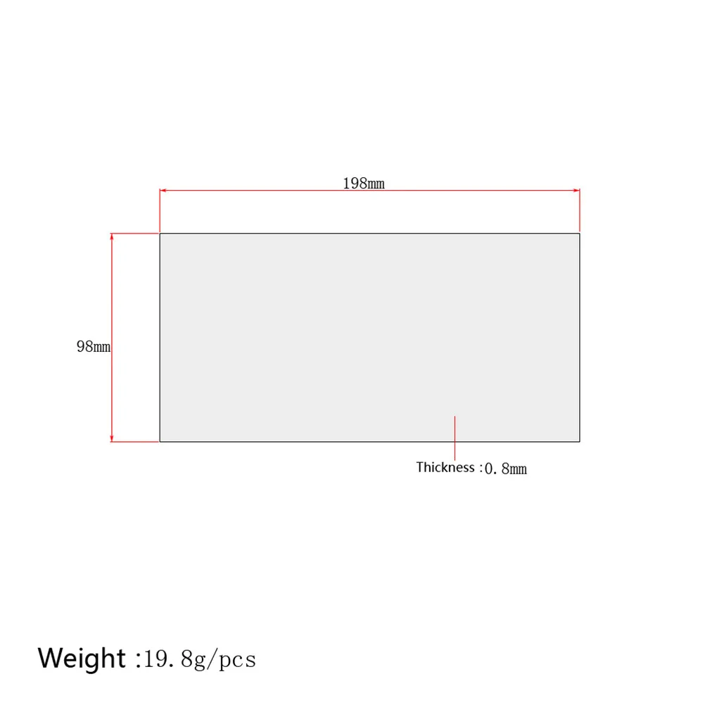 Diffused Color Pickguard Blank Plate Premium Plastic Scratch Resistant Heatproof Adhesive Backing For Acoustic Guitar Dark Red
