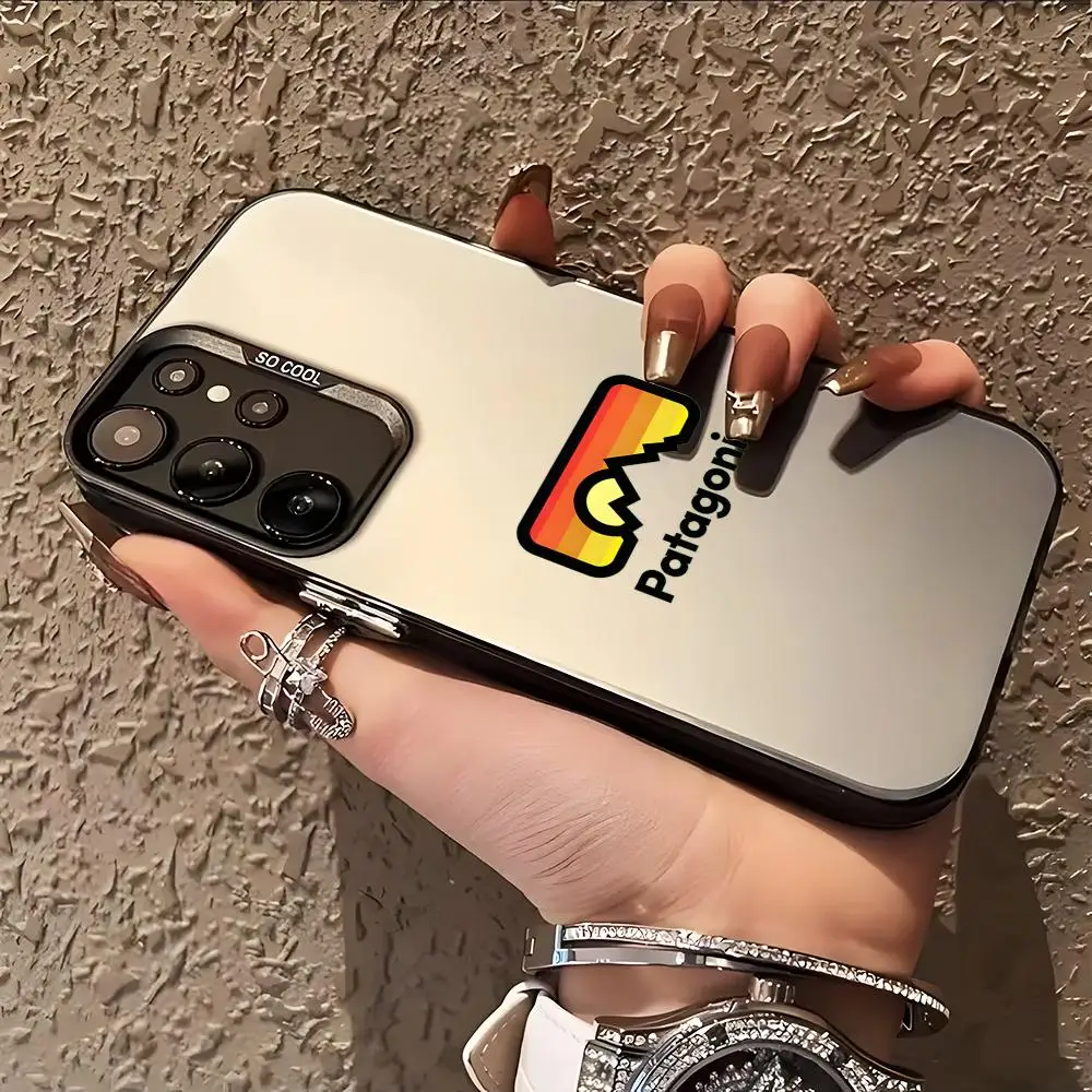Fashion P-Patagonia Phone Case for Samsung Galaxy A57 56 55 54 52 37 36 35 34 27 26 25 17 16 5G Colorful Silver Cover view 2