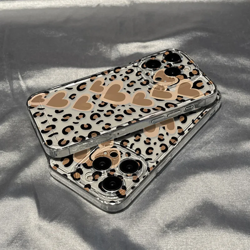 Leopard Print Clear…