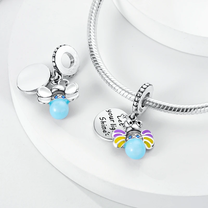 New 925 Sterling Silver Star Horse Charms Pendants For Women Fit Original Bracelet DIY Birthday Party Jewelry Gifts