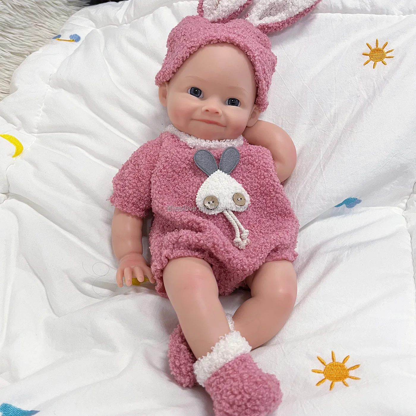 Full Body Silicone Reborn Twins Doll Reborn Boys Girls Babies Realistic Soft 16 Inch 40cm for Kids Gift