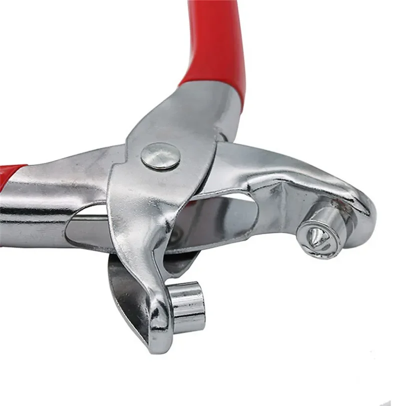 Eyelet Hole Puncher Leather Belt Hole Punch Plier Revolve Sewing Machine Bag Setter Tool Watchband Household