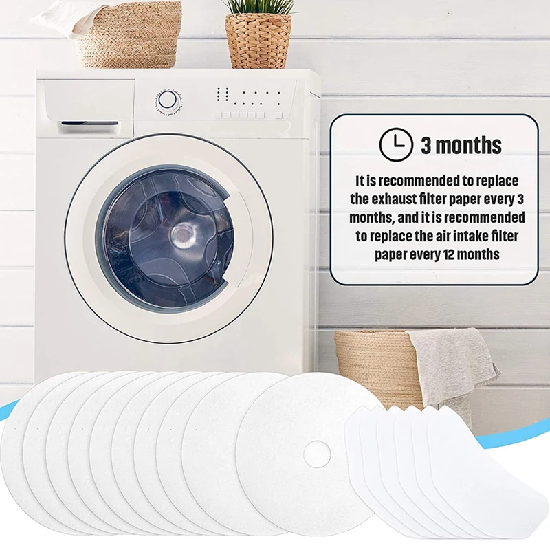 Universal Cloth Dryer Exhaust Filters,Dryer Lint Filter Replacement, Compatible With For Magic Chef,Sonya