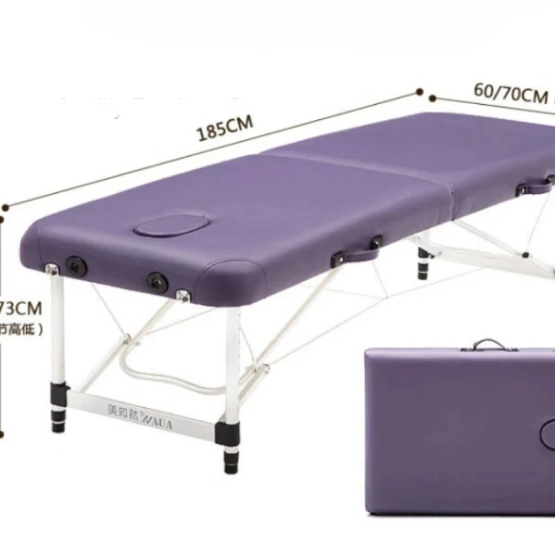 Bathroom Lash Massage Table Portable Metal Home Knead Massage Bed Ear Cleaning Comfort Cama Dobravel Beauty Furniture RR50MB