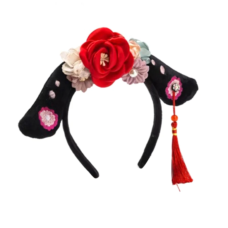 1Pc Ancient Chinese Noble Court Gege Hairband Fashion Headband Chinese Style Dressing Party Stage Princess Hair Headband