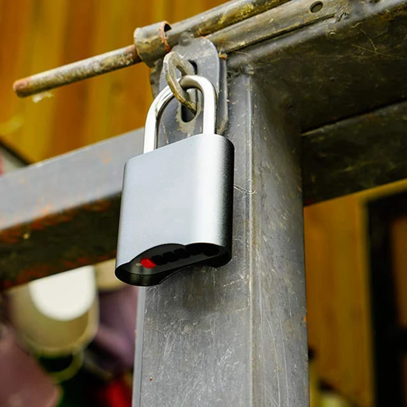 Intelligente Vorhänge schloss Kombination Vorhänge schloss Bluetooth-Verbindung App-Steuerung Metall schlüssel loses Gepäck Gym Lock Unterstützung USB-Aufladung