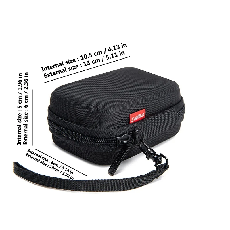 Digital Camera Bag Hard Case Cover for Sony ZV-1 ZV-1II ZV1 ZV-1M2 ZV-1F RX100 M7 M6 Canon G7 X Mark III G9X G7X II Accessories