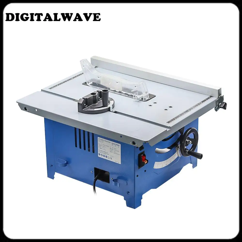 8-Inch Household Miniature Woodworking Table Saw Electric Multi-Function Precision Dust-Proof Decoration Cutting Machine