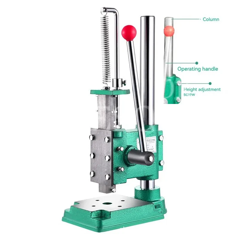 

Small Home Manual Press Miniature Punching Hand Beer Machine Cutting Equipment Hand Move Press Die Chip Device Industrial