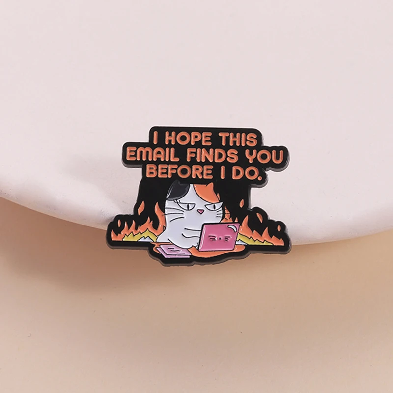 Productive Duck Enamel Pin Working Hard Animal Funny Humor Saying Brooches Lapel Badge Fashion Jewelry Gifts for Friends image 4