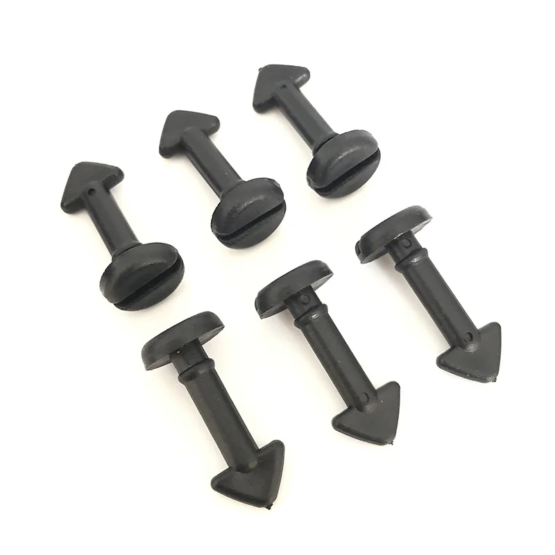 20Pcs Car Engine Trim Plate Screw Plastic Fastener For Citroen Picasso Peugeot 307 Rivet Clip Auto Fastener Clips 5mm Hole