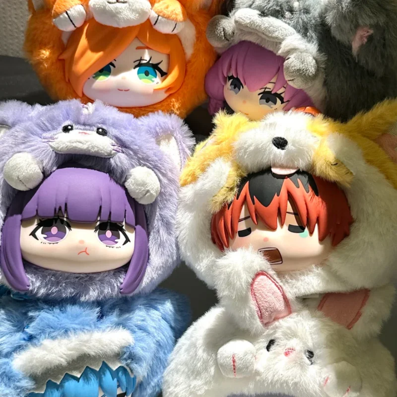 

Eaki натуральная закопаная Frieren Animal Party периферийные плюшевые куклы слепая коробка игрушка подарок орнамент кукла для девочки милый кулон