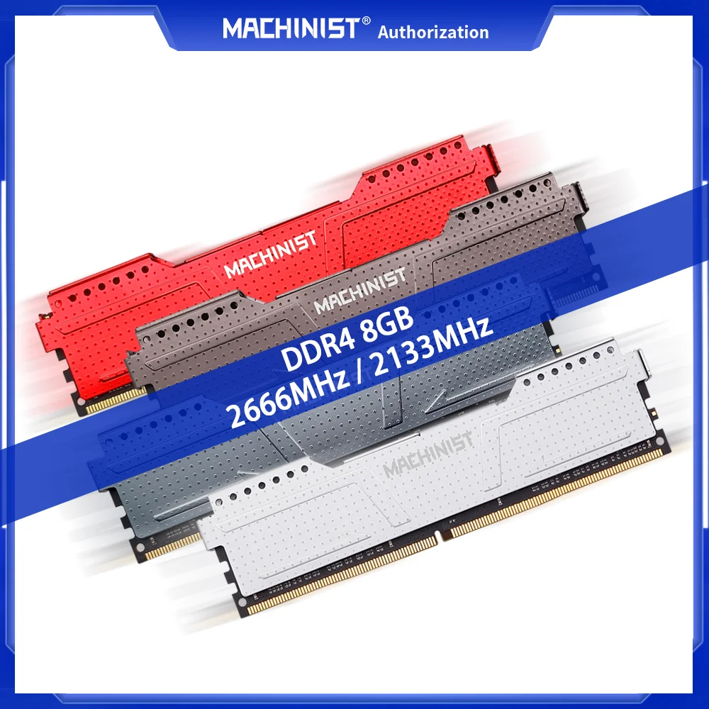 MACHINIST-Kit X99, memoria DDR4 de 8GB, 16GB y 32GB, Xeon RAM de escritorio de 2666MHz y servidor de 2133MHz, 2400MHz y 3200MHz con disipador de