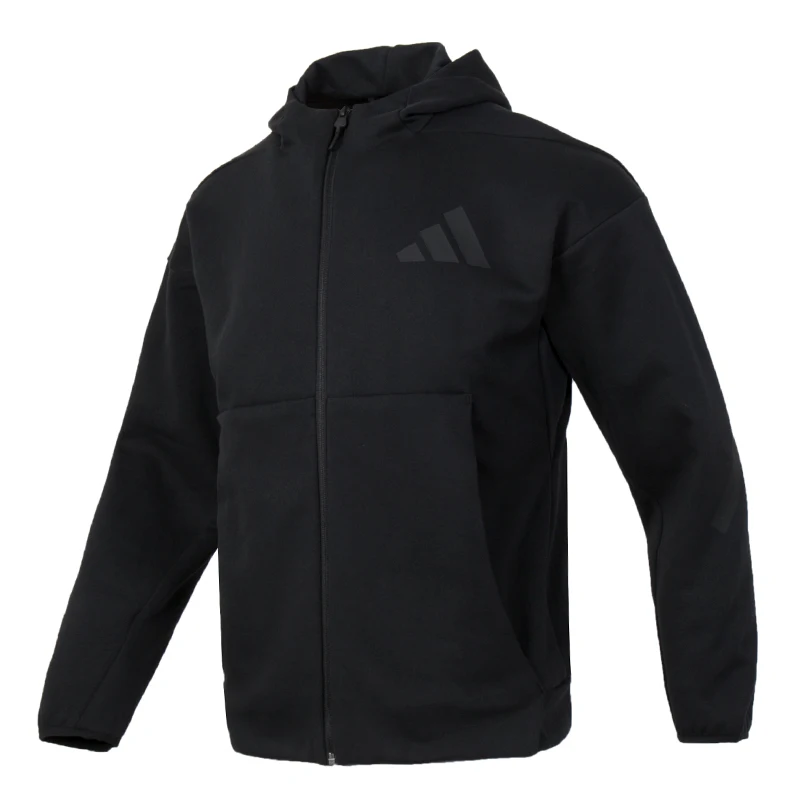 

Adidas Men's Z.N.E Sportswear Knitted Hooded Jacket Fashionable Outdoor Windproof Training Jacket Je7538