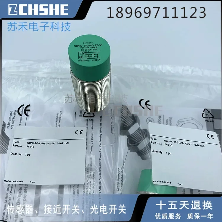 

NBN15-30GM60-A2-V1 P+F Новый высококачественный датчик приближения