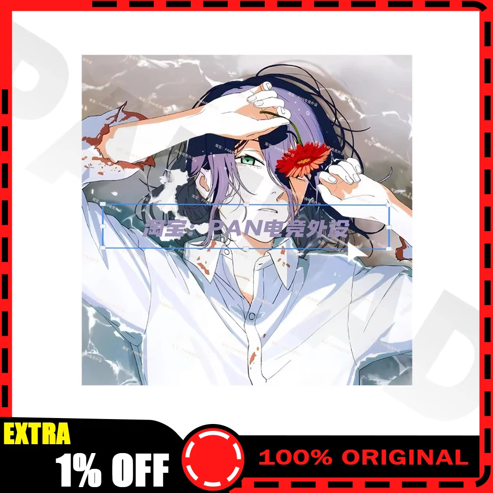 

PAN Esports Reze Glass Mousepad Smooth and Speed Mouse Pad Coating Full Coverage Primer For APEX CSGO PC Accessories Gifts