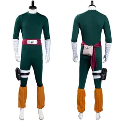Rock Lee Cosplay Costume Jumpsuit Outfits Halloween Carnival Suit
