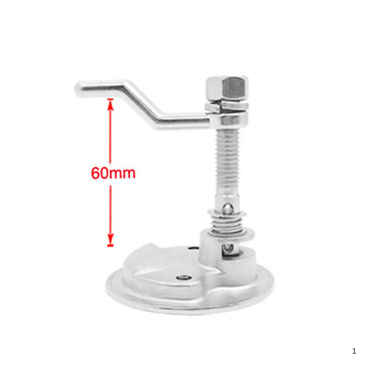 Stainless steel 316 handle floor lock with curved strip handle floor lock Stainless steel RV marine hardware accessories