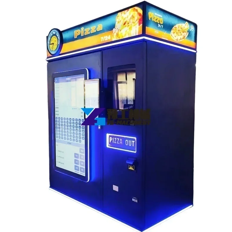 Outdoor Business Self-service Fast Food Making Machine Fully Automatic Pizza Vending Machines for Sale