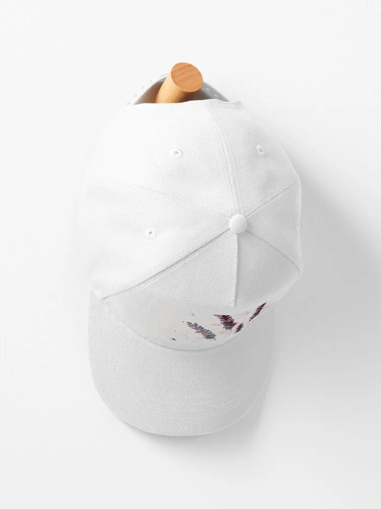 Abstract Lavender Watercolor Cap For Women Men Hip Hop Cap Street Baseball Hat New Fashion Hat